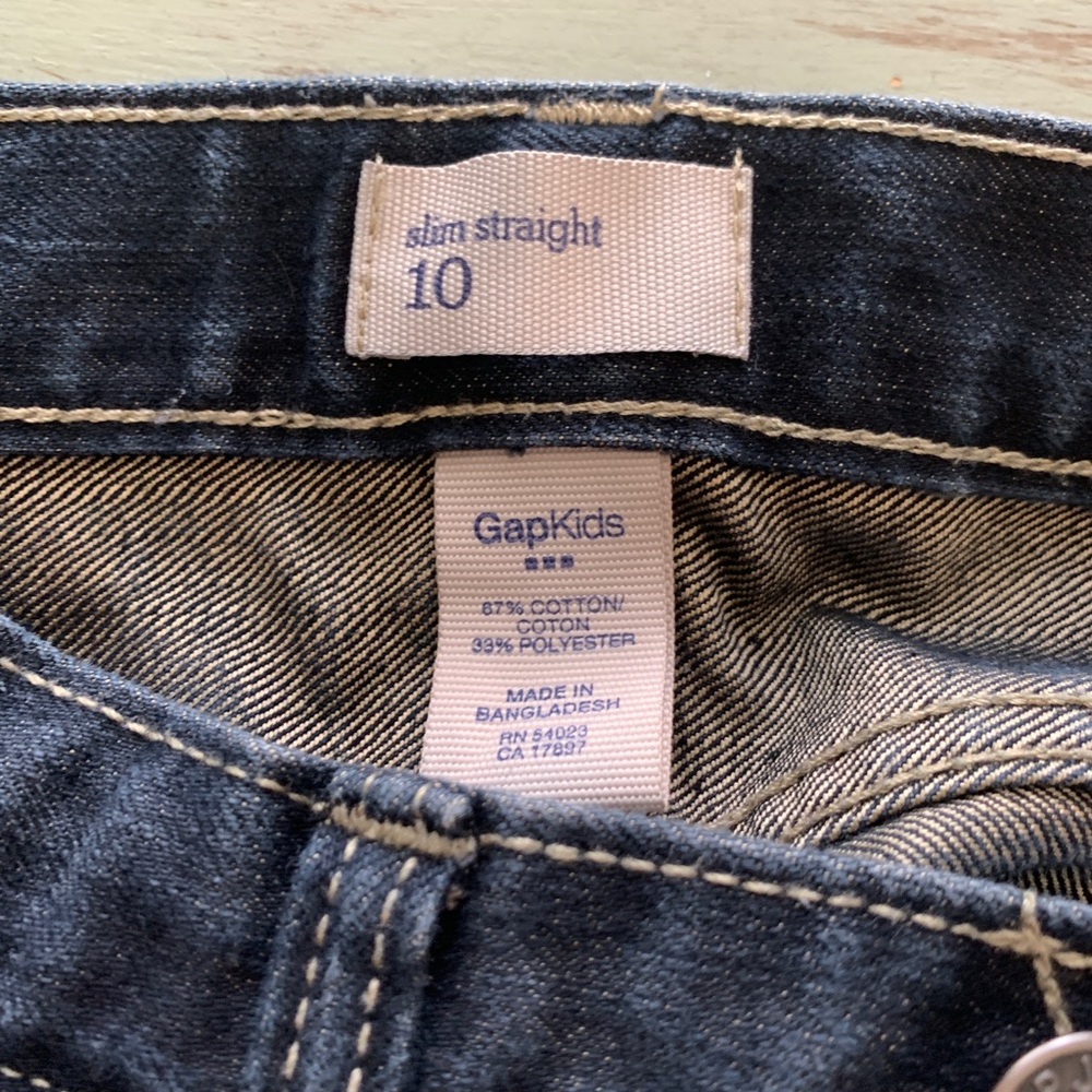 Boys slim straight jeans